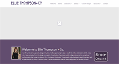 Desktop Screenshot of elliethompsonco.com